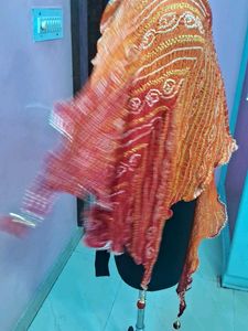 Red &amp; Orange Dupatta