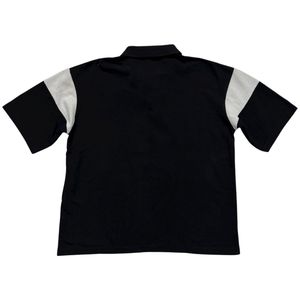 Oversized Balck Polo T-shirt