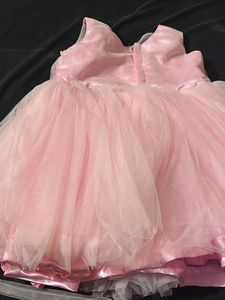Pink Colour Girl Frock