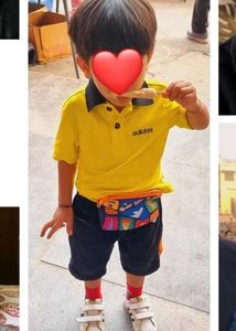 Adidas Yellow Polo tee