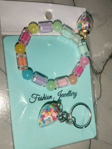 bracelets and clip