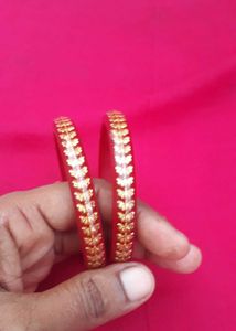 Red & Gold Bangles