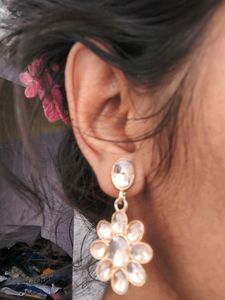Flower Drop Earrings