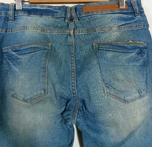 Authentic ZARA MAN Vintage Light Blue Jeans