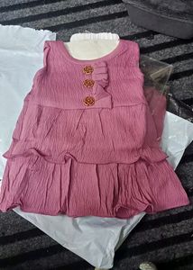 Baby Girl Summer Dress 1-2 years Old New Dres Set Of 1
