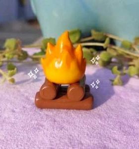 Calcifer 🔥Logs Desk Piece