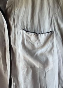 Mango White Shirt