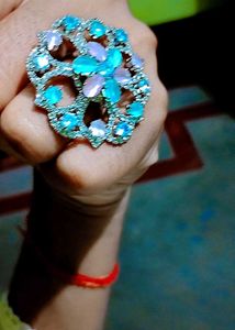 Statement Floral Ring