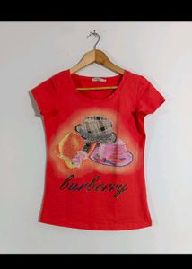 Burberry Printed Tshirt (Women)