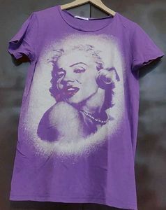 Purple🟣 T-shirt For Girl Or Women 38 Bust