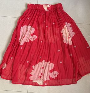 Floral Midi Skirt 🌸✨