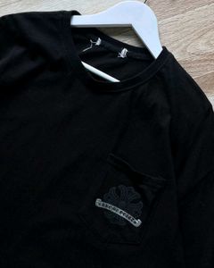 Chrome Hearts Black Pocket Tee