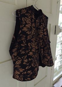 Floral Print Vest