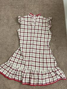 Plaid Cheongsam Dress