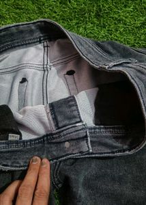 Grey Denim Jeans