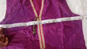 Purple Sleeveless Dress
