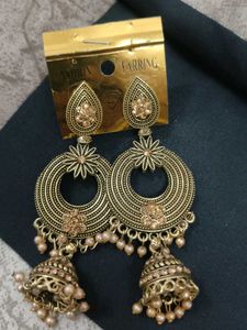 Long Golden Earrings