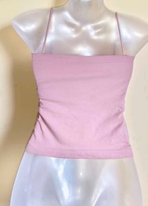 🎁Buy 2 Get 1 Free🎁Pink Spaghetti Papped Top