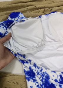 Sexy Padded Tie Dye Bodysuit