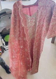 Striped Palazzos Suit Stitched