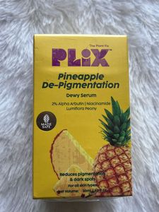 Plix pineapple de-pigmentation serum