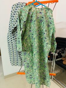 Sea Green Kurta Pant Set – Brand New