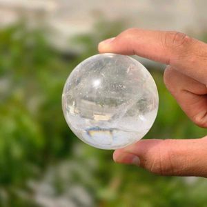 Handmade Clear Quartz Sphere | Natural Crystal Bal