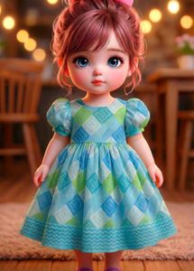 Cute Girls&#39; Dress