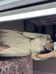 Beige Dress By Breya