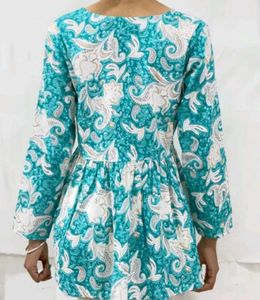 Boho Floral Print Top