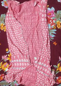 Pink Printed Fabric