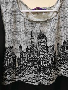 Black Kurta In Size M