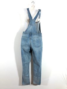 Blue Ripped Dungaree (Women’s)