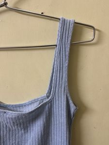 Blue Bodycon Mini Dress