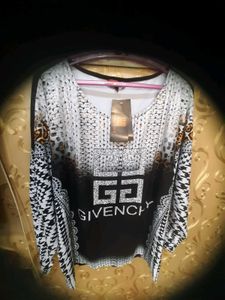 Givenchy Inspired Long Sleeve Top