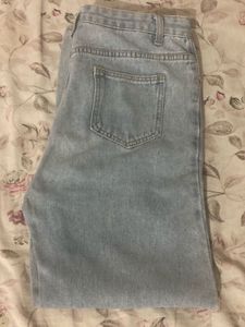 Light Wash Wide Leg Jeans