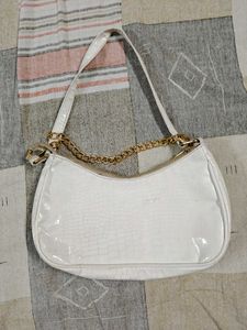 White Shoulder Bag