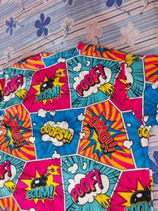 Multicolored Oversized Tshirt