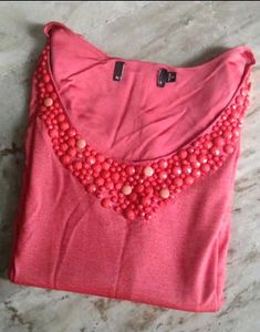 Brand new bodycon one piece dress with Beaded Neck