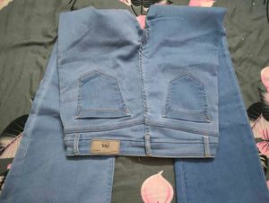 Flared Light Wash Jeans - never worn