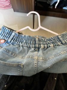 Denim Mini Skirt