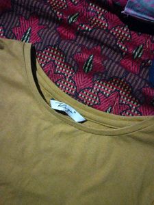 Mustard Yellow Full Sleeve Top