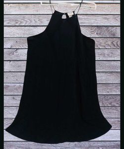 Black High neck flowy dressMossimo Supply Co.