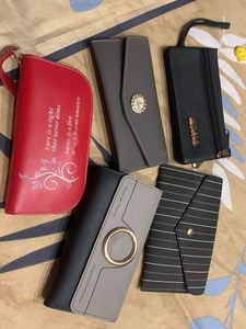 Stylish Women's Wallets - Set of 6