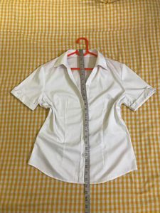 White Short Sleeve Shirt Bust 32-36