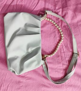 White Hand Bag
