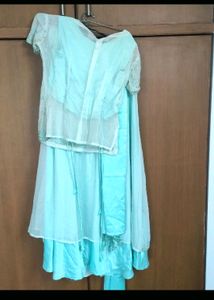 4 Piece Ghagra
