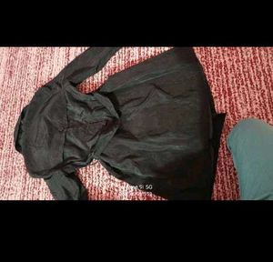 Elegant Black Trench Coat