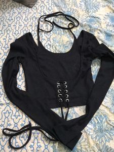 Tie Up Crop Top
