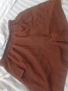 Brown Cargo Shorts